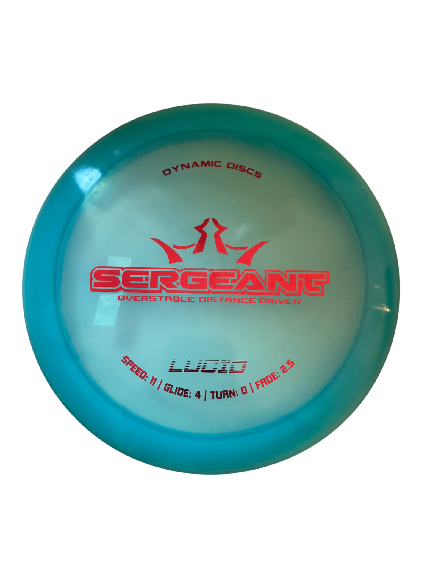 Dynamic Discs Lucid Sergeant distance driver