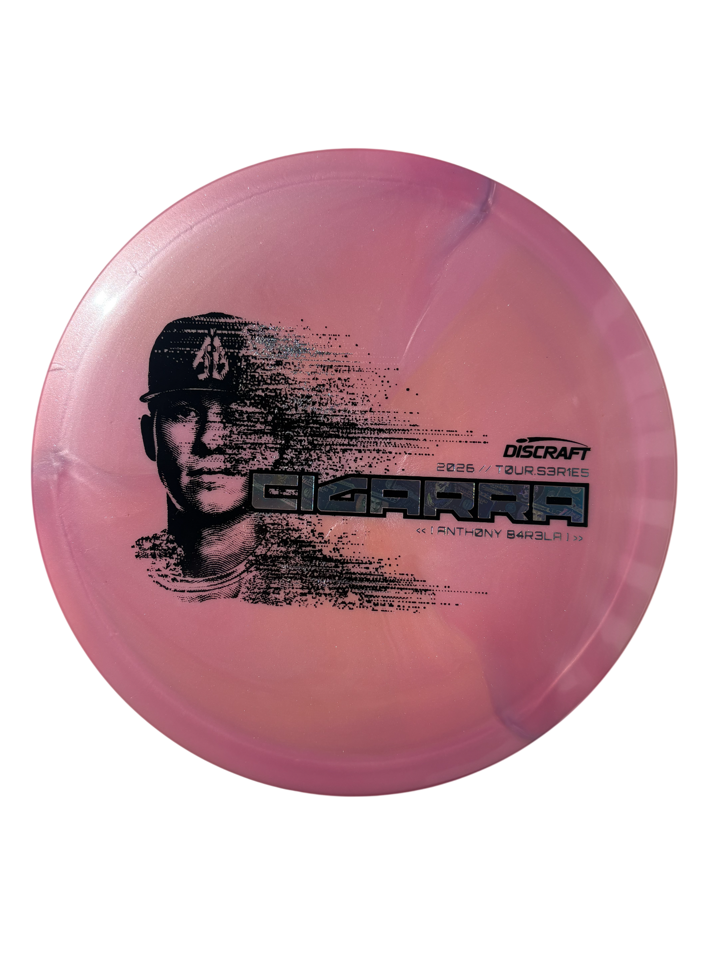Närbild Discraft Cigarra Anthony Barela 2026 Tour Series disc golf fairway driver Discspot