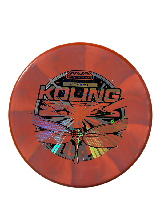 Närbild Axiom Cosmic Neutron Tempo Jeremy Koling 2026 Team Series disc golf approach disc Discspot