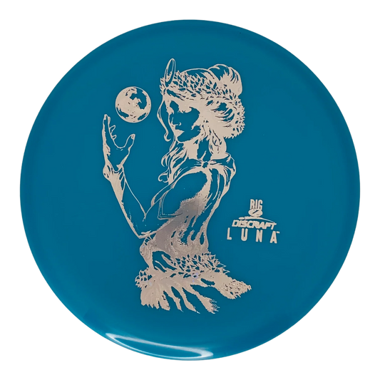 DiscSpot Big Z Luna discgolfdisc blå från DiscSpot i Sverige, designad för precision och kontroll på banan