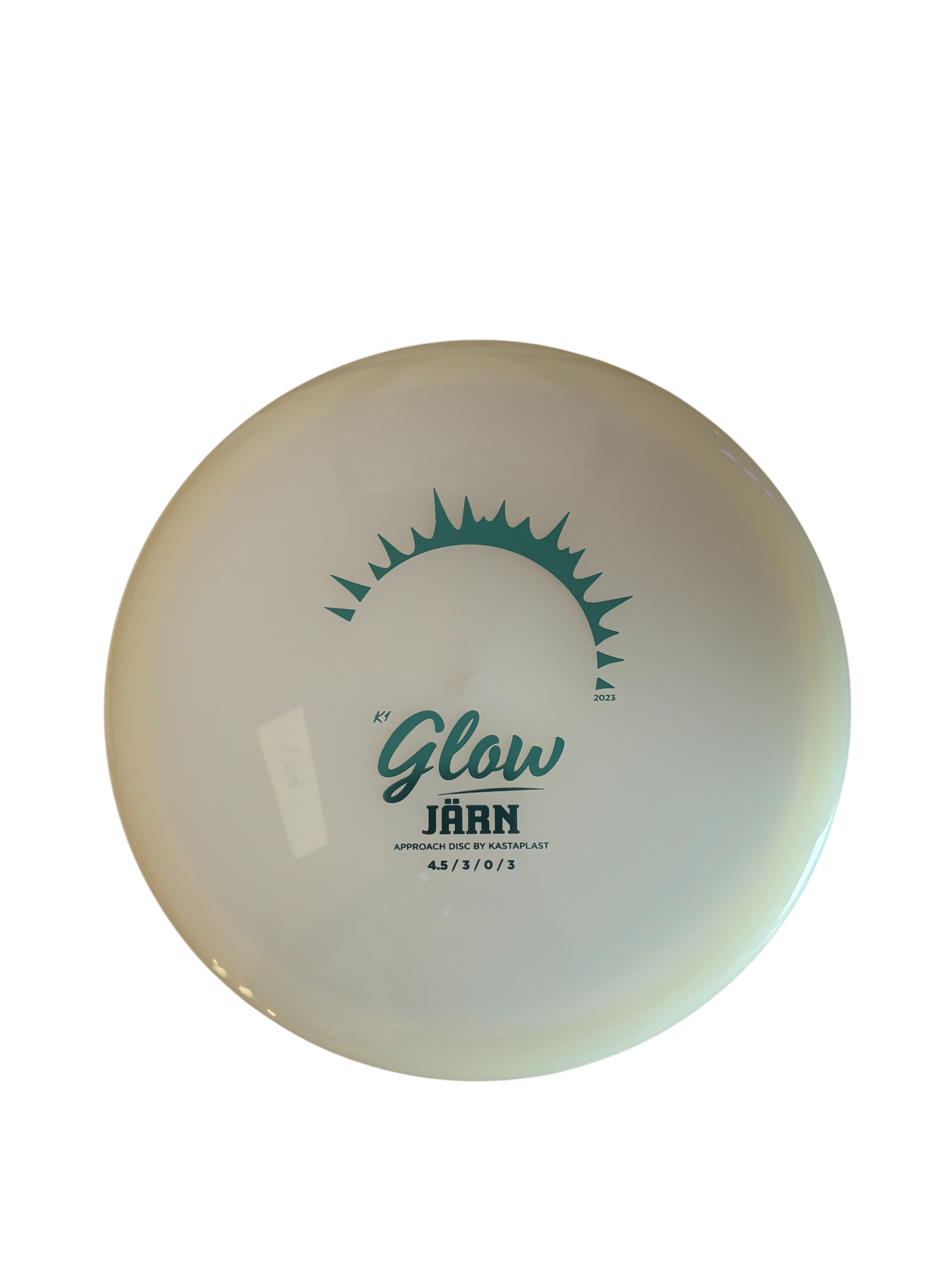 Kastaplast K1 Glow Järn putt och approach disc