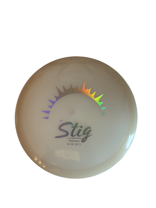 Kastaplast K1 Glow Stig midrange discgolf disc