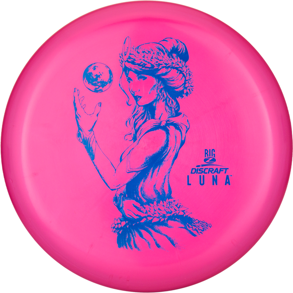 McBeth BZ Luna 2 discgolfdisc rosa från DiscSpot i Sverige, designad för precision och kontroll på banan