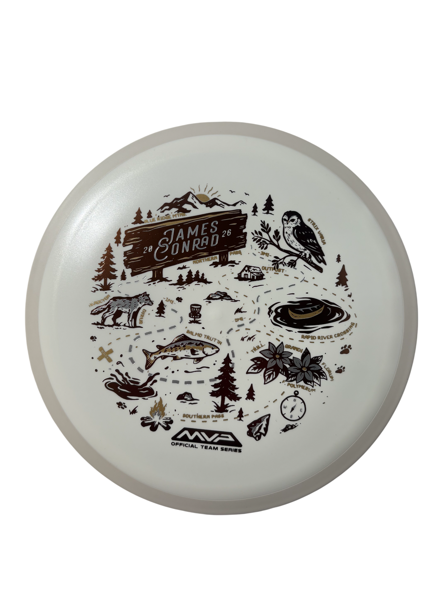 MVP Fission Trail James Conrad Team Series fairway driver disc golf Discspot