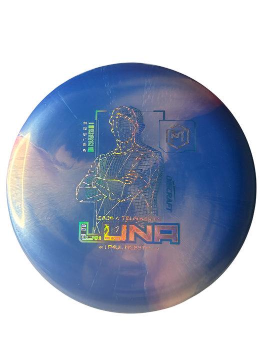 
Paul McBeth 2026 Tour Series V2 Luna – Discraft discgolfputter i Special Blend-plast med exklusiv V2-design.
